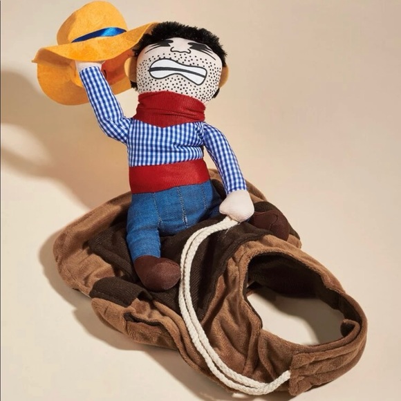 Cowboy Pet Costume For Cats or Dogs - Picture 4 of 4